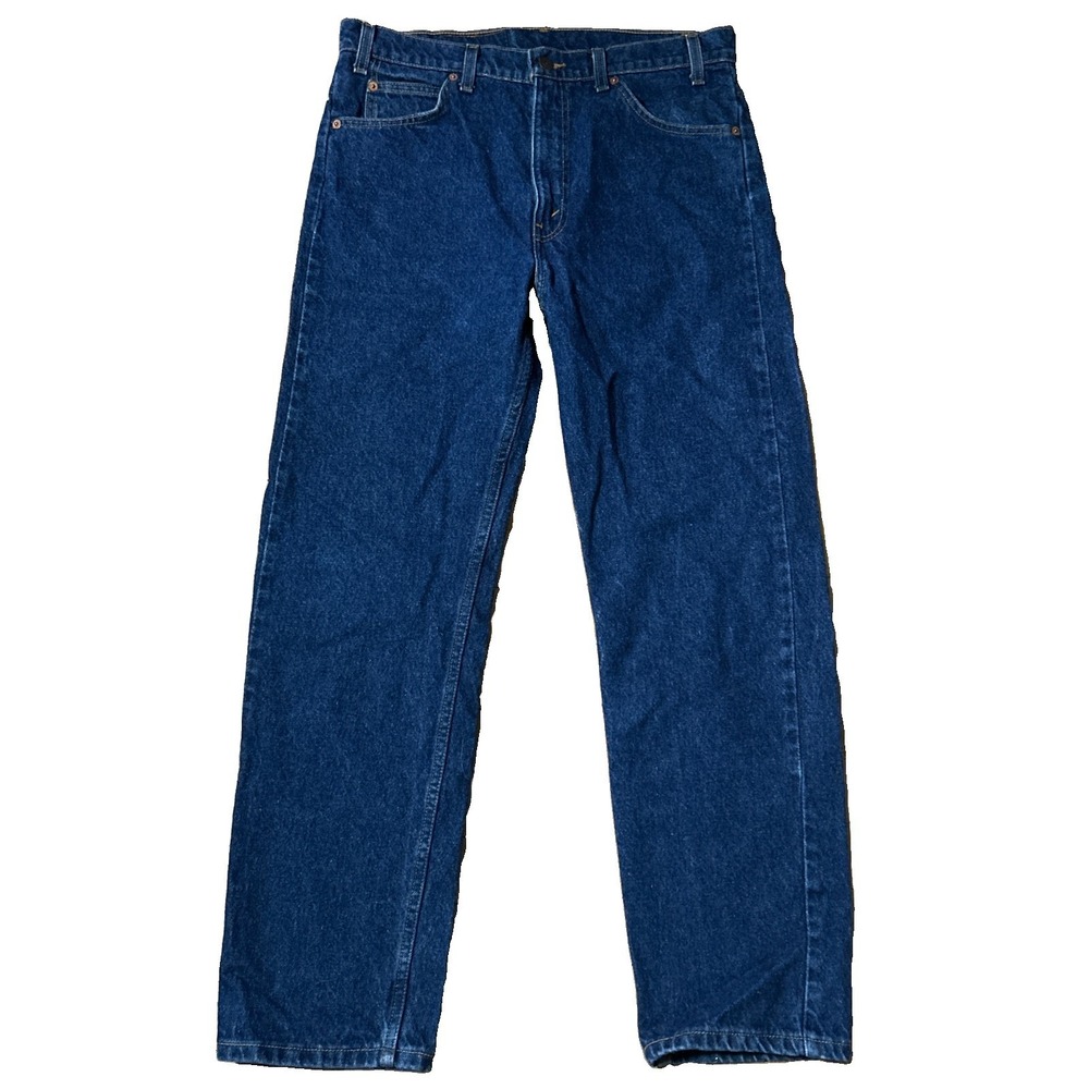 Vintage Levi's 505 Jeans Men's 34x30 Regular Fit Straight Leg Orange Tab 90s - Picture 1 of 9